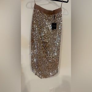 Brand new sequin skirt